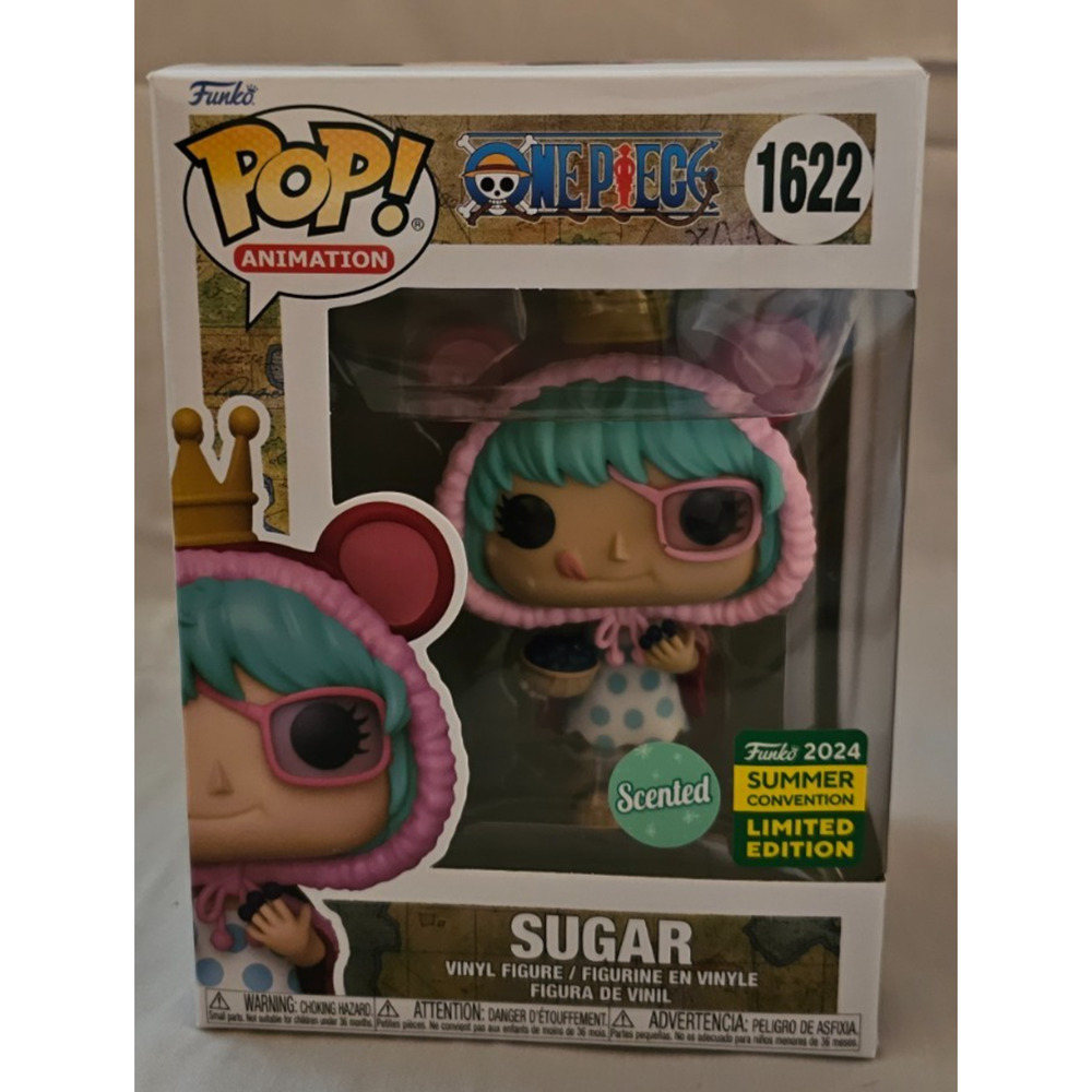 One Piece Sugar Funko Pop! Scented 2024 Summer Convention Excl #1622 w/protector